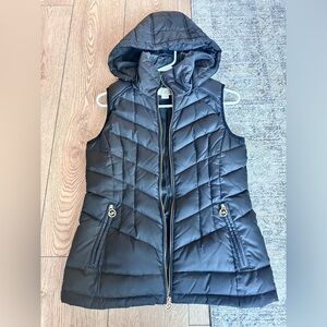 Michael Kors Fall Winter Hooded Down Parka Vest